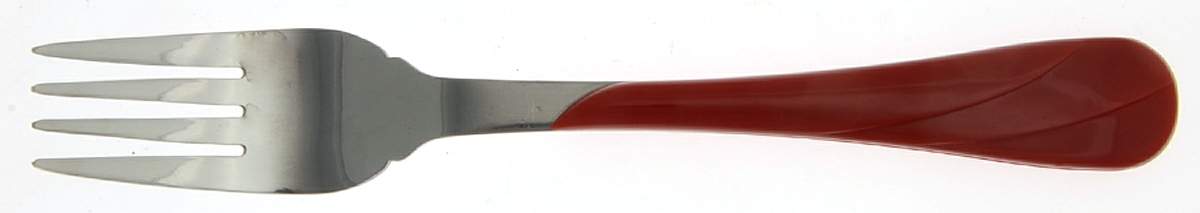 Holiday Fiesta (With Ribbon) Dinner Fork (7 1/2" or Larger) by Homer Laughlin -1