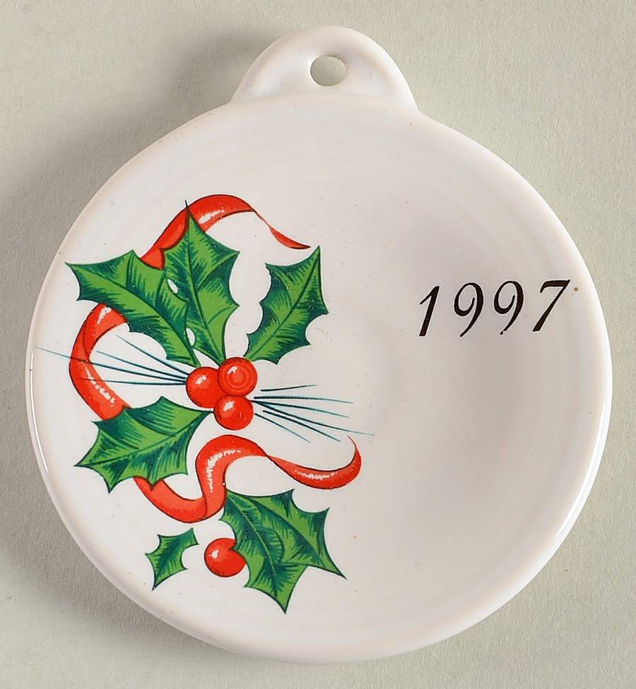 Holiday Fiesta (With Ribbon) Ornament by Homer Laughlin -1