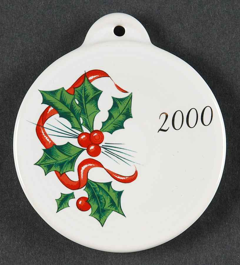 Holiday Fiesta (With Ribbon) Ornament by Homer Laughlin -1