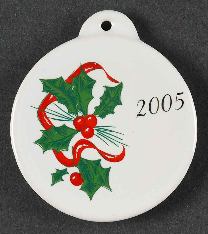 Holiday Fiesta (With Ribbon) Ornament by Homer Laughlin -1