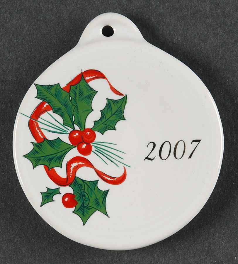 Holiday Fiesta (With Ribbon) Ornament by Homer Laughlin -1