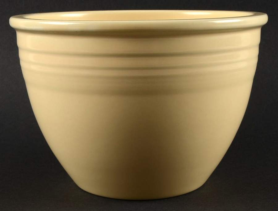 Fiesta Old Ivory (Cream) 6" Nested Mixing Bowl w/Center Interior Rings by Homer Laughlin -1