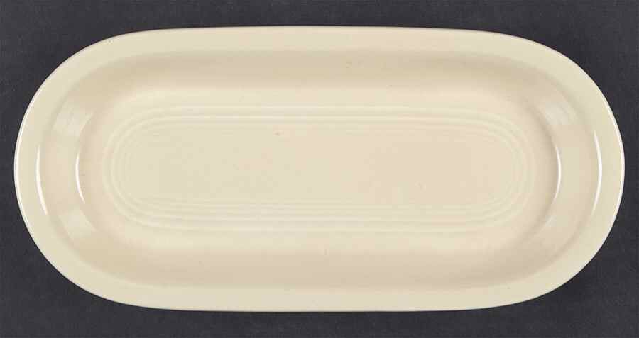 Fiesta Old Ivory (Cream) Utility Tray by Homer Laughlin -1