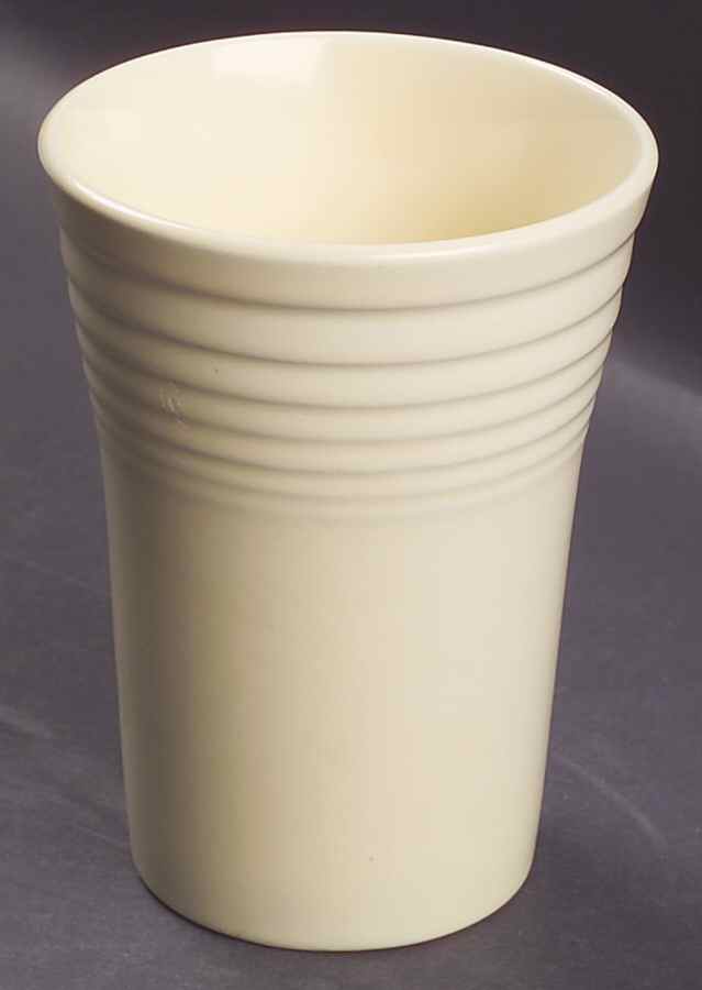 Fiesta Old Ivory (Cream) 8 Oz Tumbler by Homer Laughlin -1