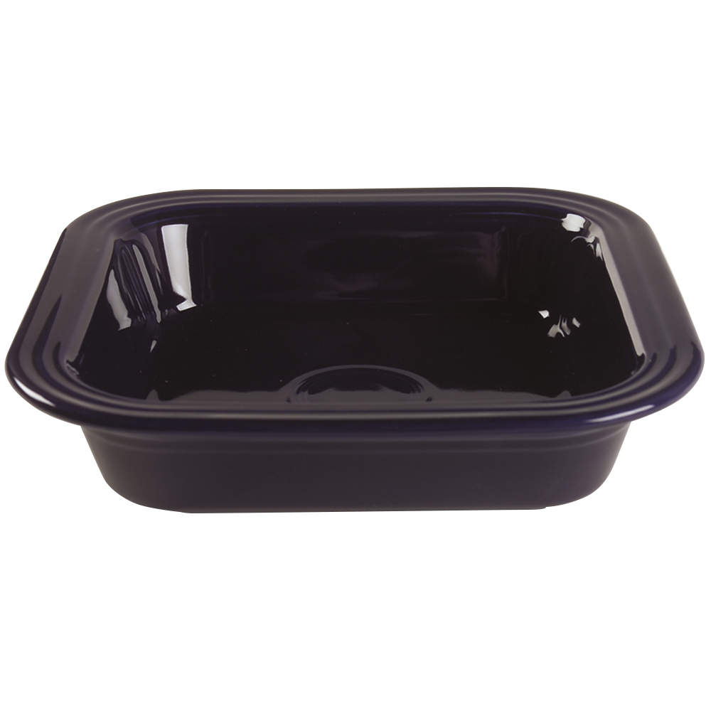 Fiesta Cobalt Blue (Intro 1986) 10" Square Baker by Homer Laughlin -1