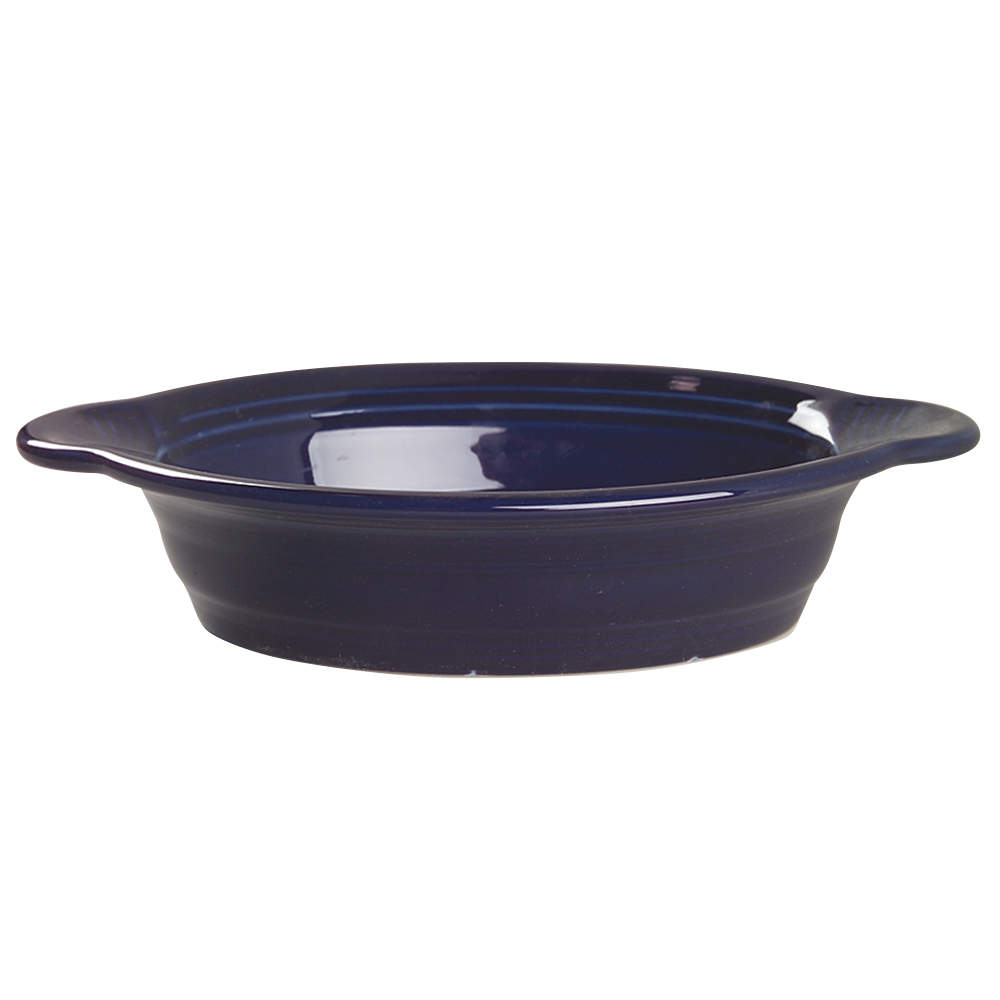 Fiesta Cobalt Blue (Intro 1986) Open Individual Casserole by Homer Laughlin -1