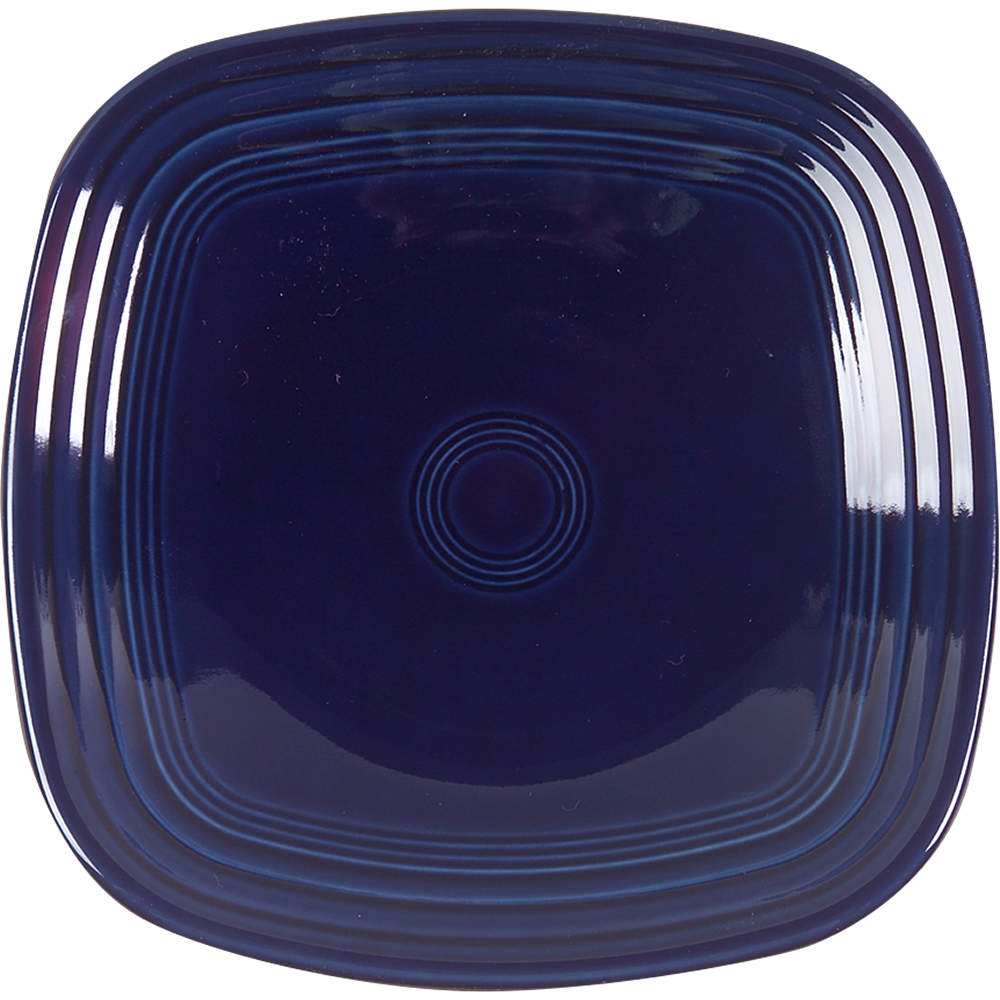 Fiesta Cobalt Blue (Intro 1986) Square Salad Plate by Homer Laughlin -1