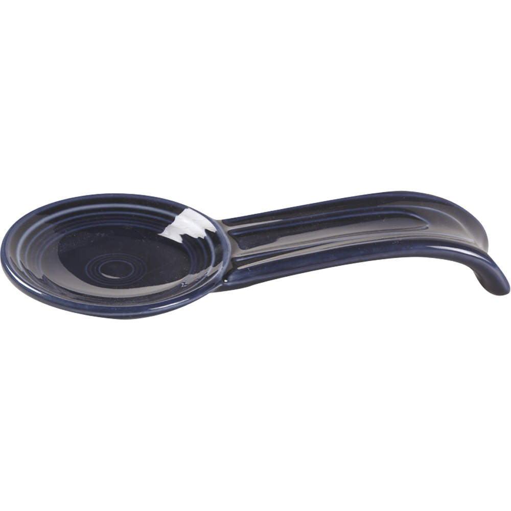 Fiesta Cobalt Blue (Intro 1986) Spoon Rest/Holder (Holds 1 Spoon) by Homer Laughlin -1