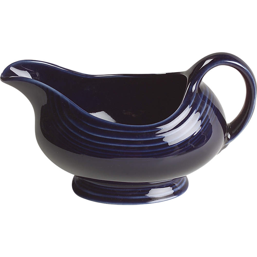 Fiesta Cobalt Blue (Intro 1986) Open Sauce Boat by Homer Laughlin -1