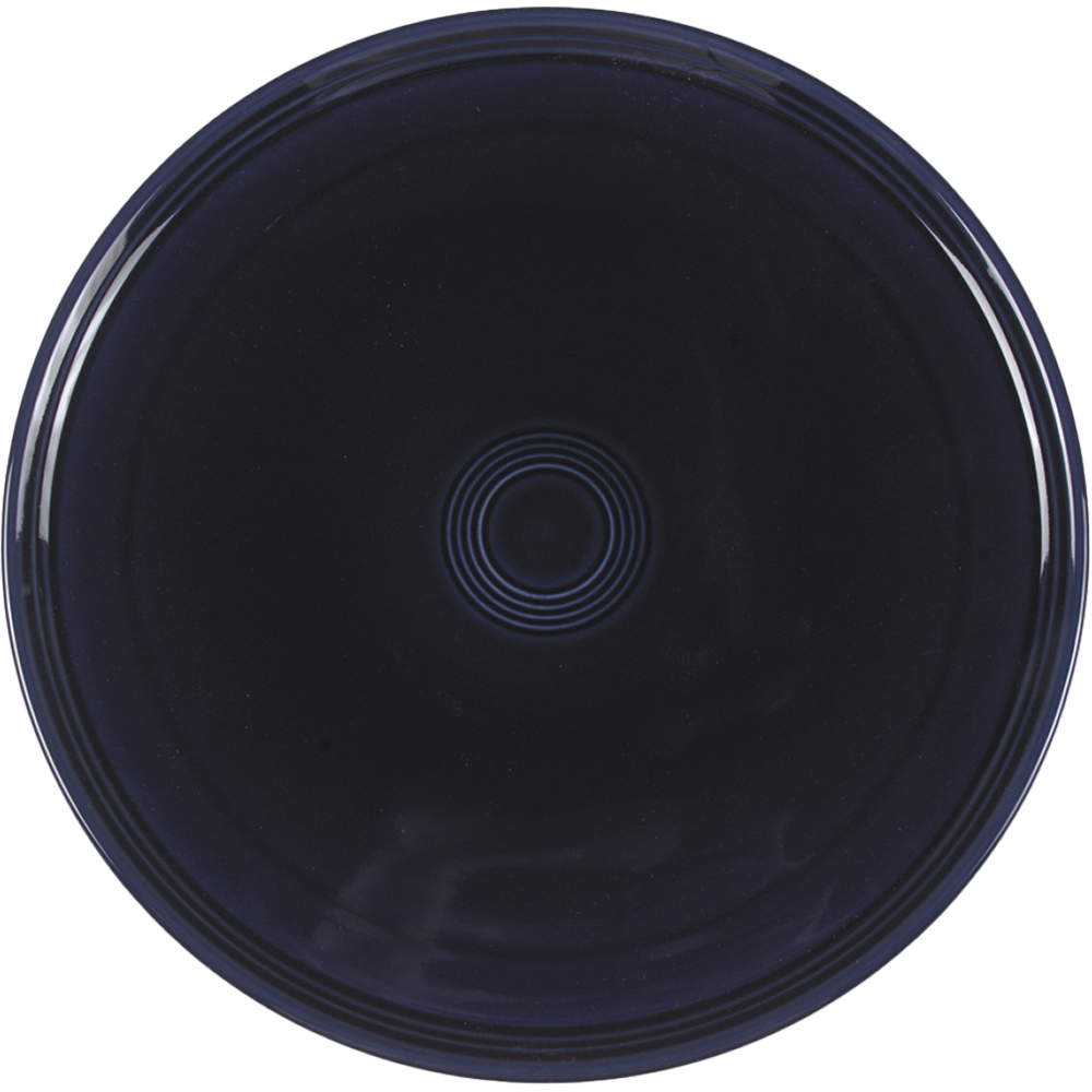 Fiesta Cobalt Blue (Intro 1986) 12" Pizza Tray by Homer Laughlin -1