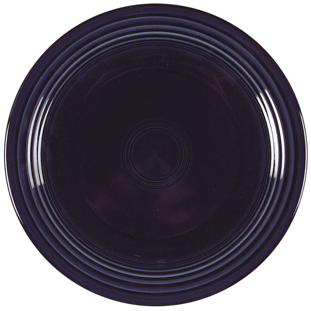 Fiesta Cobalt Blue (Intro 1986) 11" Chop Plate (Round Platter) by Homer Laughlin -1