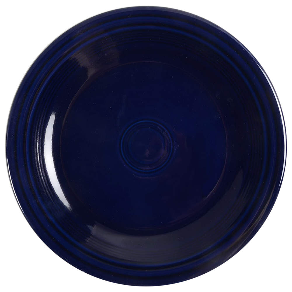 Fiesta Cobalt Blue (Intro 1986) Dinner Plate by Homer Laughlin -1