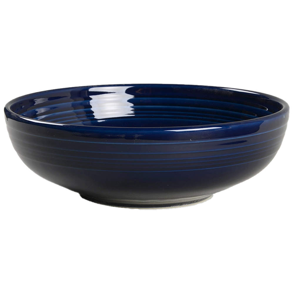 Fiesta Cobalt Blue (Intro 1986) 9" Bistro Bowl by Homer Laughlin -1