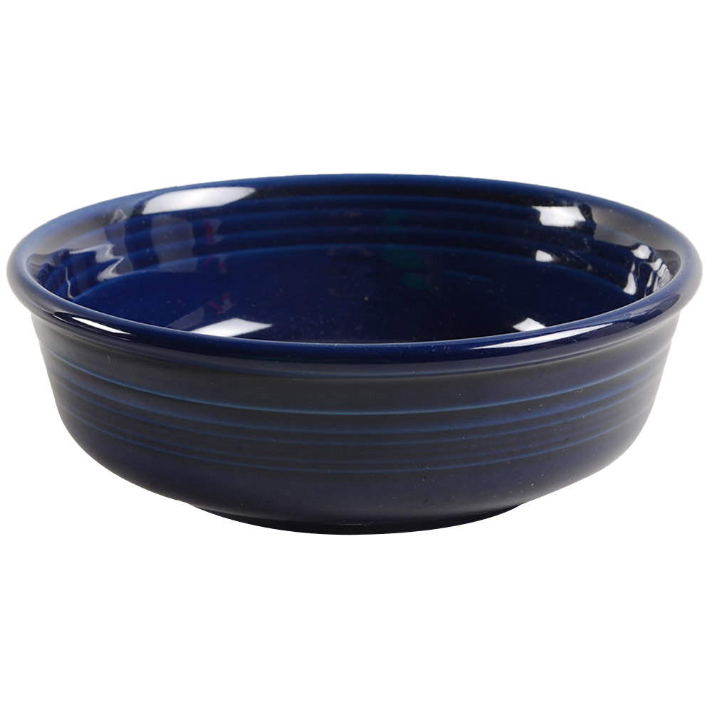 Fiesta Cobalt Blue (Intro 1986) Coupe Cereal Bowl by Homer Laughlin -1