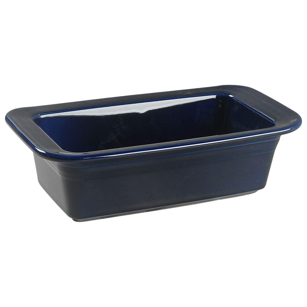 Fiesta Cobalt Blue (Intro 1986) Loaf Pan by Homer Laughlin -1