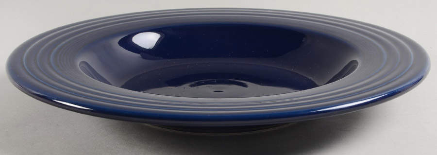 Fiesta Cobalt Blue (Intro 1986) 12" Individual Pasta Bowl by Homer Laughlin -1