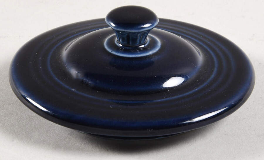 Fiesta Cobalt Blue (Intro 1986) Lid for Individual Sugar Bowl by Homer Laughlin -1