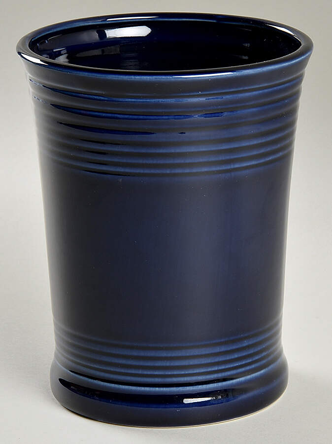 Fiesta Cobalt Blue (Intro 1986) Utensil Holder by Homer Laughlin -1