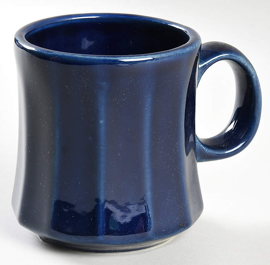 Fiesta Cobalt Blue (Intro 1986) Tower Mug by Homer Laughlin -1