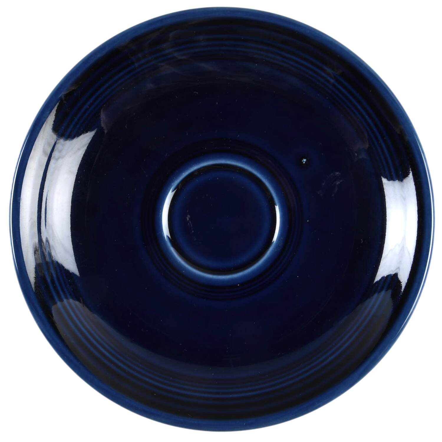 Fiesta Cobalt Blue (Intro 1986) Saucer for Demitasse Cup by Homer Laughlin -1