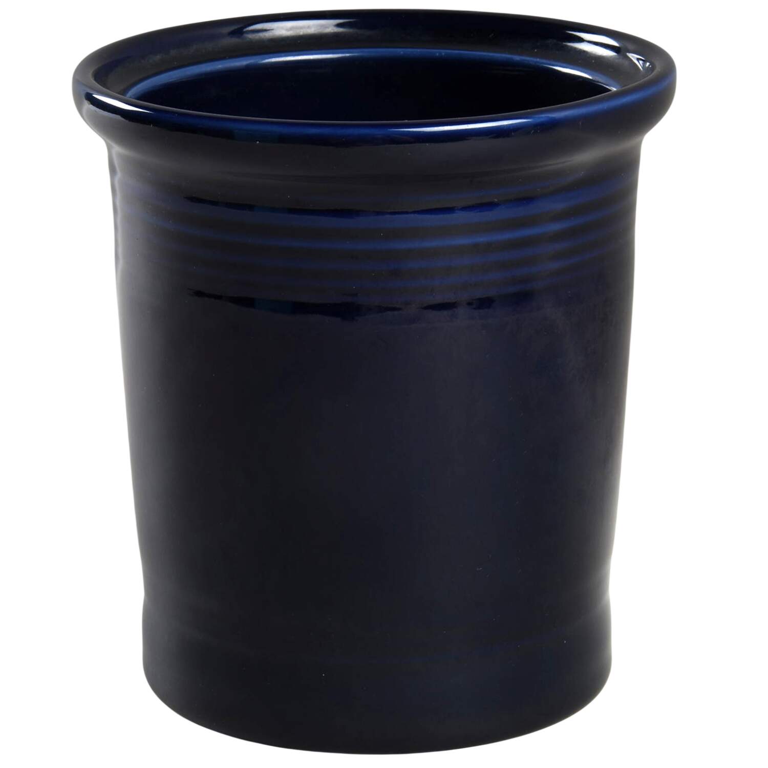Fiesta Cobalt Blue (Intro 1986) Small Canister No Lid by Homer Laughlin -1