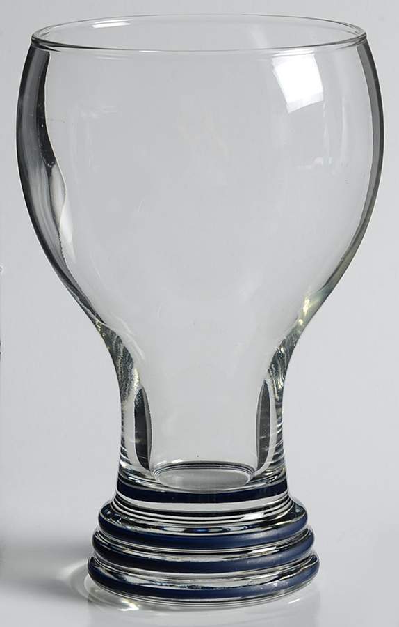 Fiesta Cobalt Blue (Intro 1986) 16 Oz Glassware Goblet by Homer Laughlin -1
