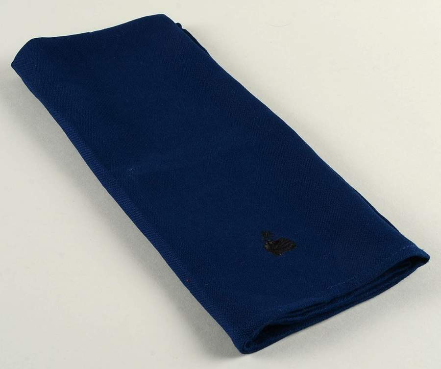Fiesta Cobalt Blue (Intro 1986) Cloth Kitchen Towel by Homer Laughlin -1