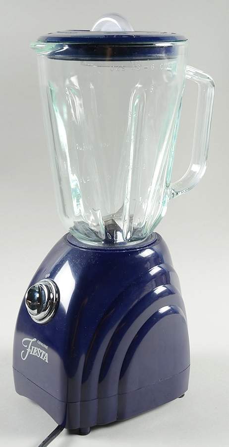Fiesta Cobalt Blue (Intro 1986) Electric Blender by Homer Laughlin -1