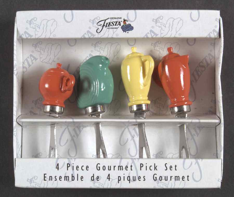 Fiesta Accessories 4 Pc Gourmet Pick Set by Homer Laughlin -1