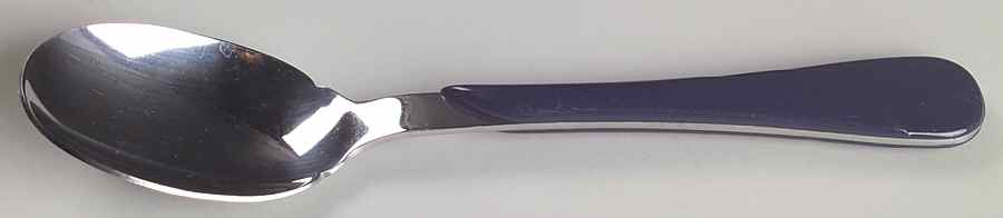 Fiesta Cobalt Blue (Intro 1986) Tablespoon (Serving Spoon) by Homer Laughlin -1