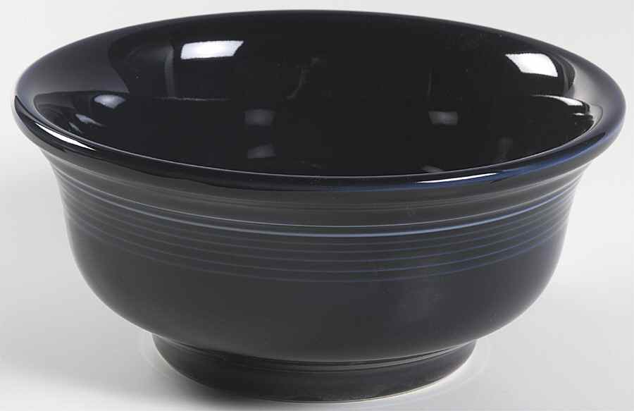 Fiesta Cobalt Blue (Intro 1986) 7" Mixing Bowl by Homer Laughlin -1