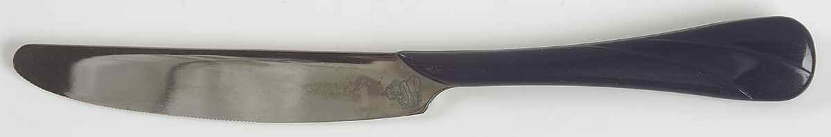 Fiesta Cobalt Blue (Intro 1986) Small Dinner Knife by Homer Laughlin -1