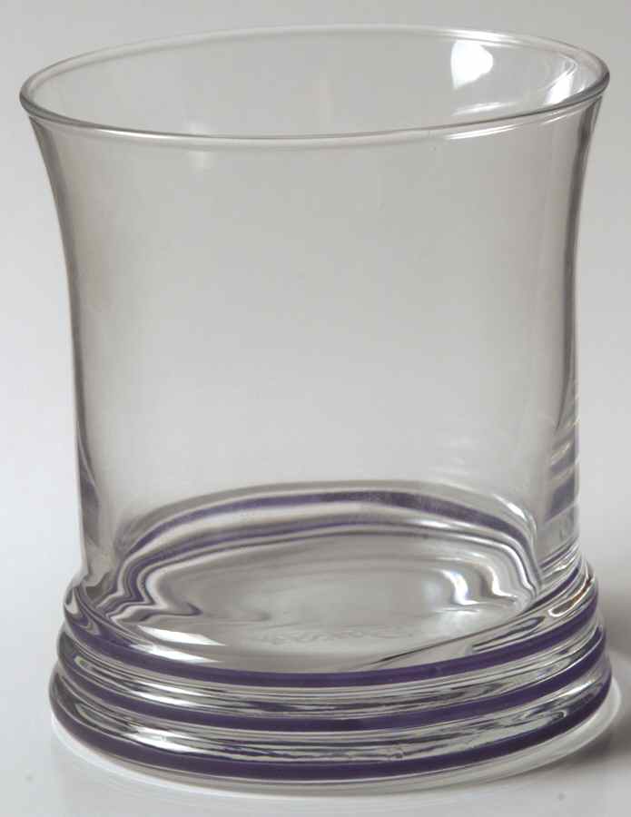 Fiesta Cobalt Blue (Intro 1986) 12 Oz Glassware Double Old Fashioned by Homer Laughlin -1