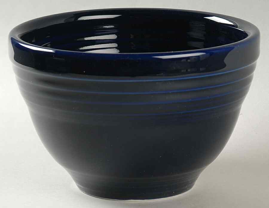 Fiesta Cobalt Blue (Intro 1986) 6" Prep Bowl by Homer Laughlin -1