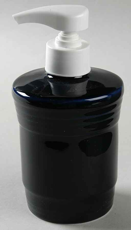 Fiesta Cobalt Blue (Intro 1986) Lotion/Soap Dispenser by Homer Laughlin -1