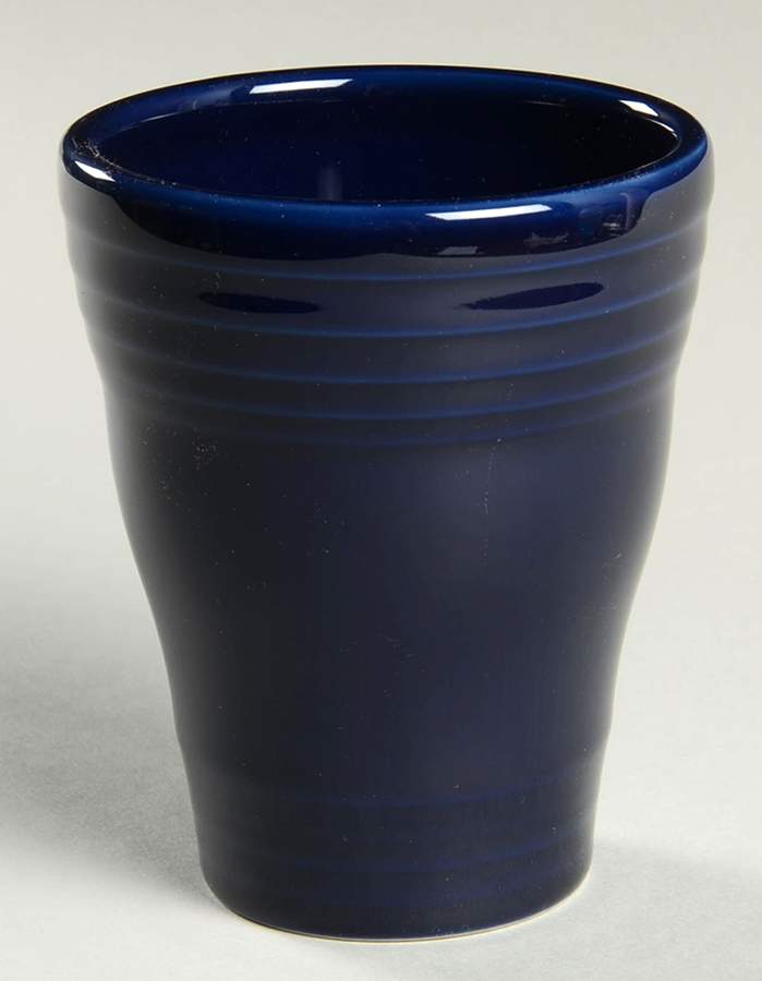 Fiesta Cobalt Blue (Intro 1986) China Bathroom Tumbler by Homer Laughlin -1