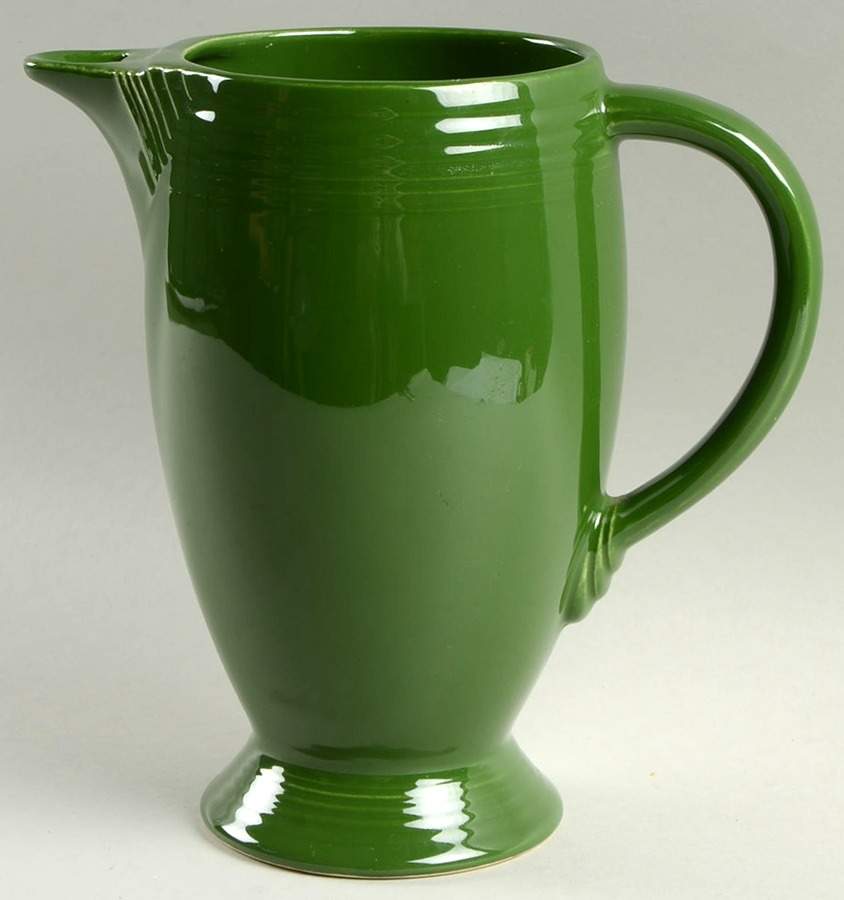 Fiesta Forest Green (Older) Coffee Pot No Lid by Homer Laughlin -1