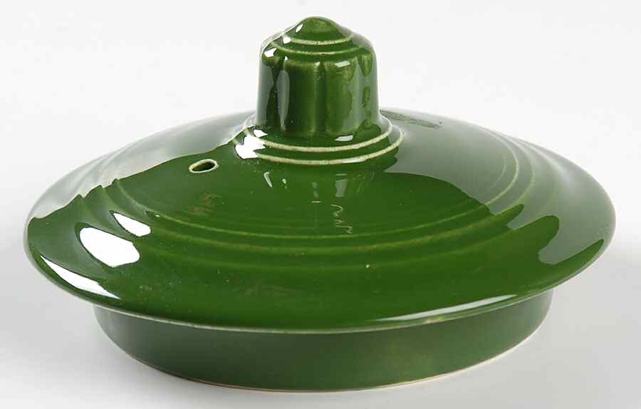 Fiesta Forest Green (Older) Lid for Teapot by Homer Laughlin -1