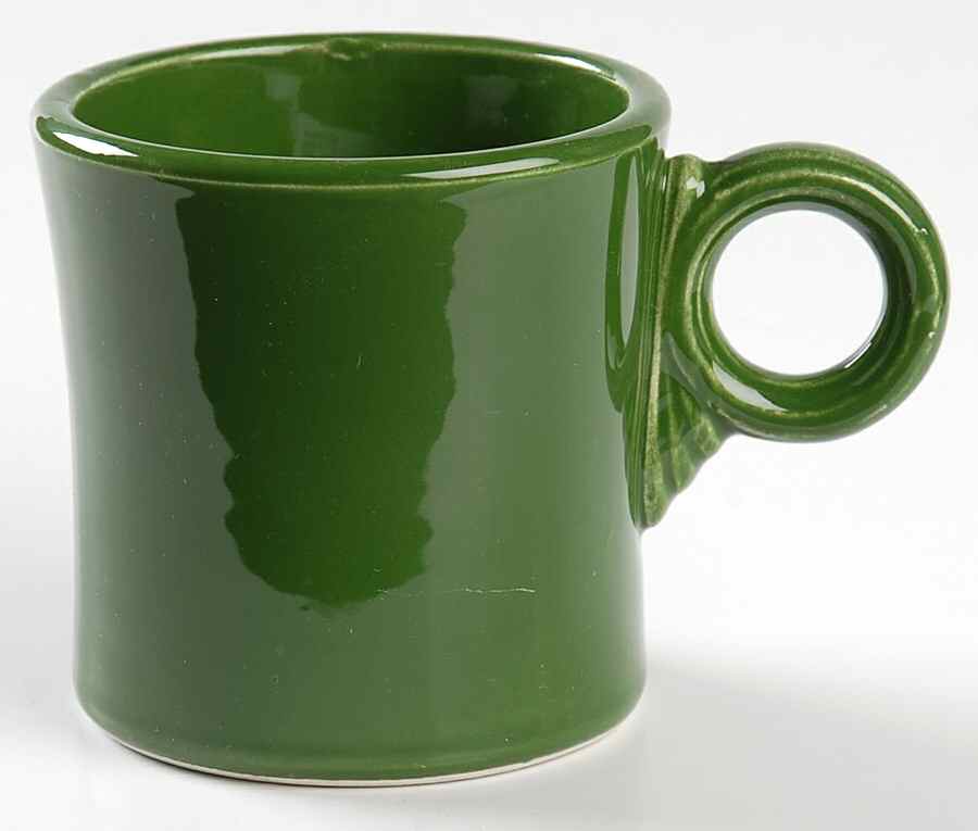 Fiesta Forest Green (Older) Tom & Jerry Mug by Homer Laughlin -1