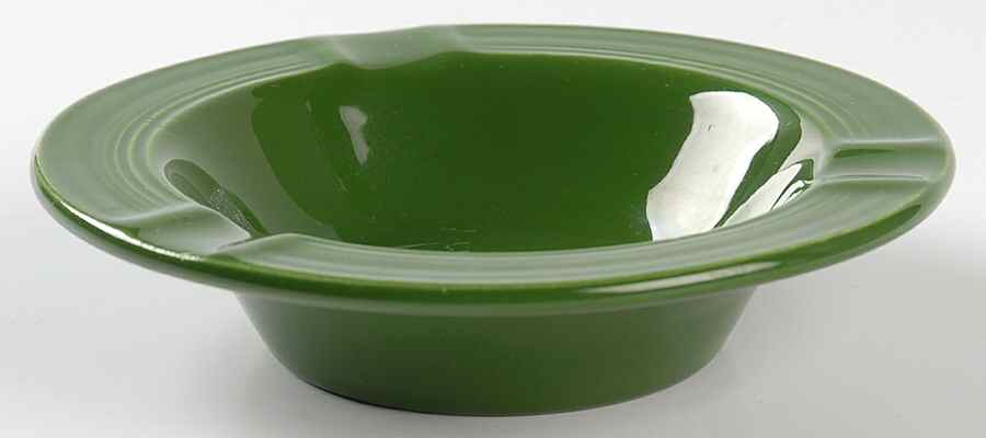 Fiesta Forest Green (Older) Small Ashtray by Homer Laughlin -1