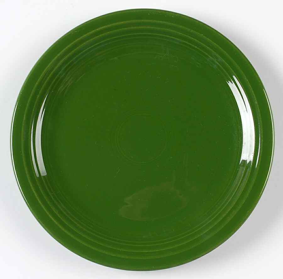 Fiesta Forest Green (Older) Salad Plate by Homer Laughlin -1
