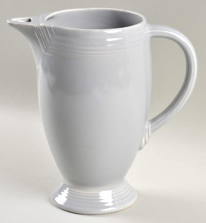 Fiesta Gray (Older) Coffee Pot No Lid by Homer Laughlin -1