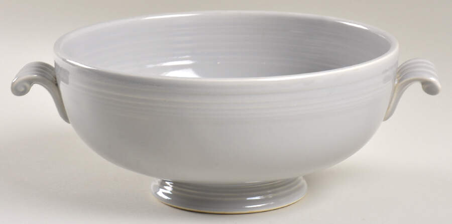 Fiesta Gray (Older) 1.25 Qt Round Casserole No Lid by Homer Laughlin -1