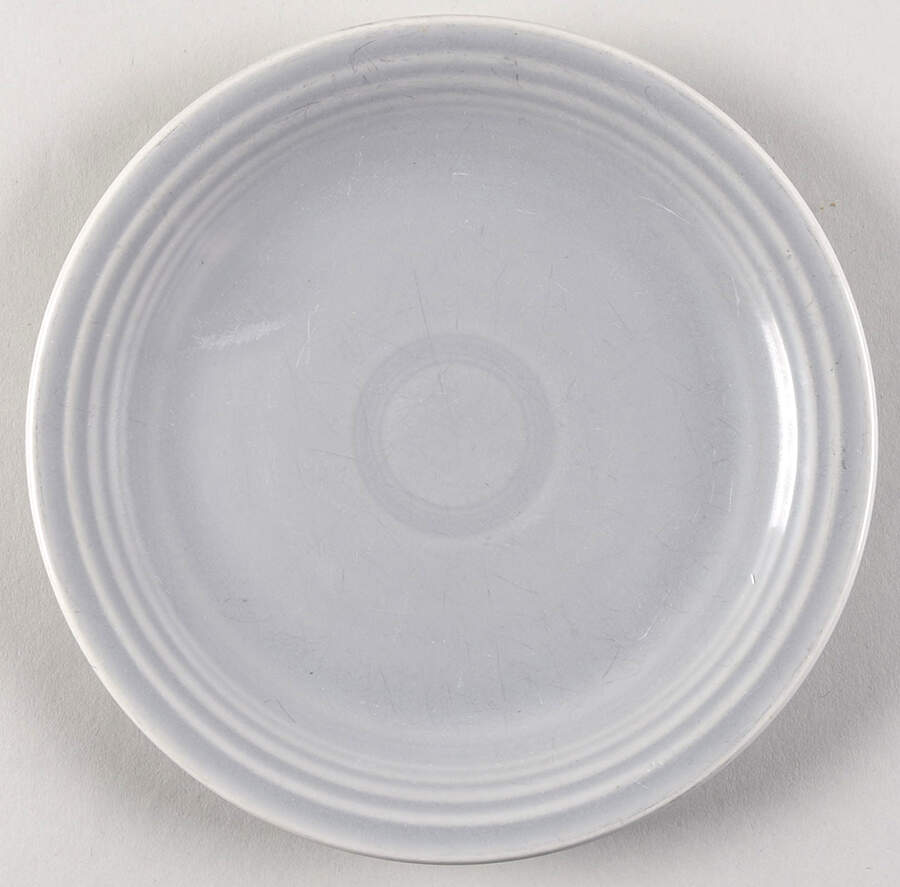 Fiesta Gray (Older) Salad Plate by Homer Laughlin -1