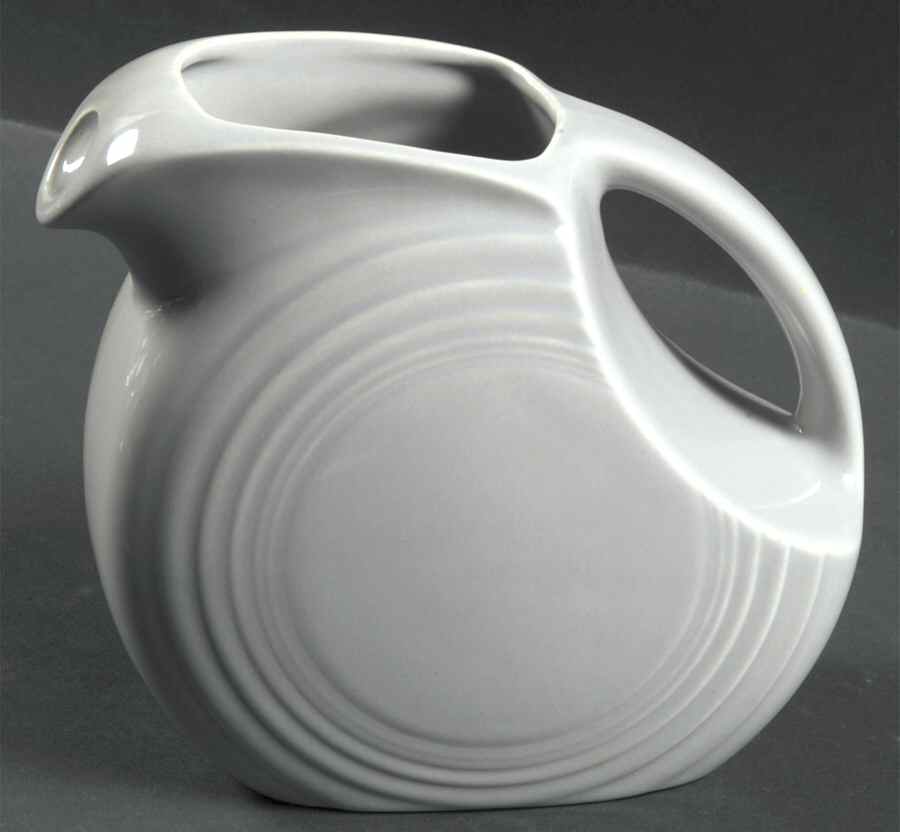 Fiesta Gray (Older) 30 Oz Juice Pitcher by Homer Laughlin -1