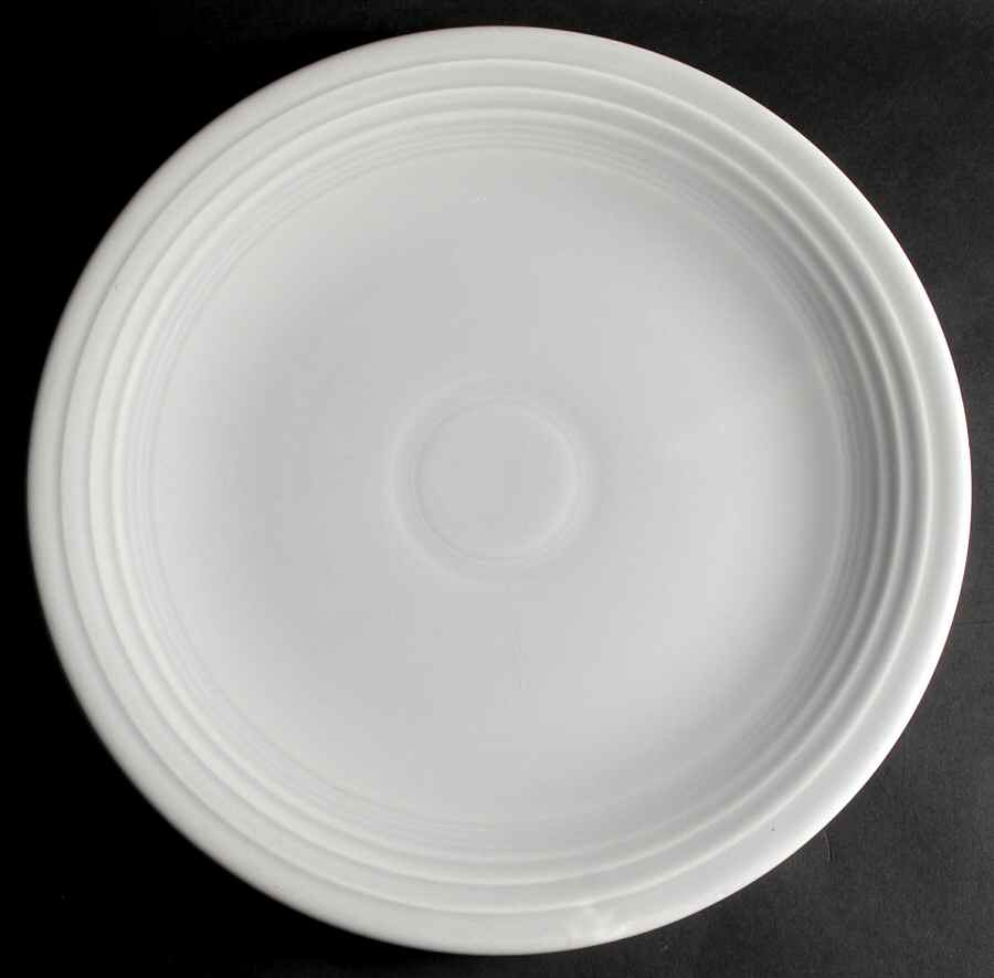 Fiesta Gray (Older) 14" Chop Plate (Round Platter) by Homer Laughlin -1