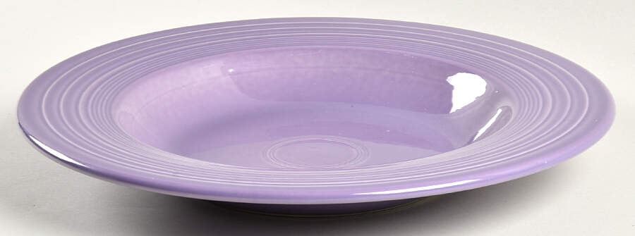 Fiesta Lilac (Intro 1993) 12" Individual Pasta Bowl by Homer Laughlin -1
