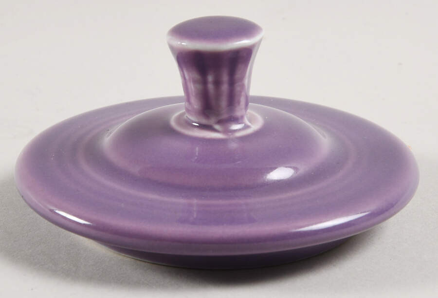 Fiesta Lilac (Intro 1993) Lid for Sugar Bowl by Homer Laughlin -1