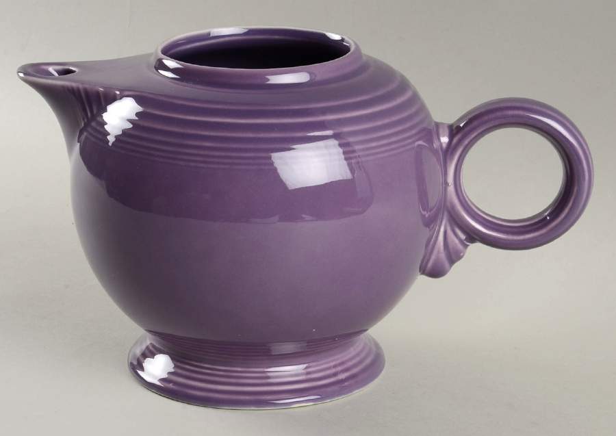 Fiesta Lilac (Intro 1993) Teapot No Lid by Homer Laughlin -1