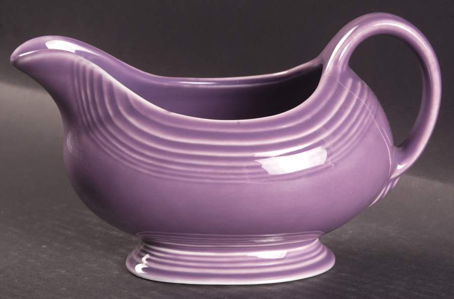 Fiesta Lilac (Intro 1993) Open Sauce Boat by Homer Laughlin -1